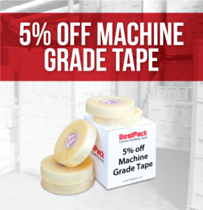 BPA Exclusive Offerings 5% Off Machine Grade Tape