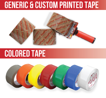 Custom & Colored Printed Tape
