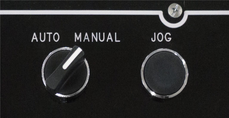 Manual Jog Button