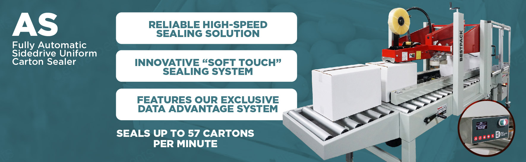 BestPack AS Automatic Carton Sealer