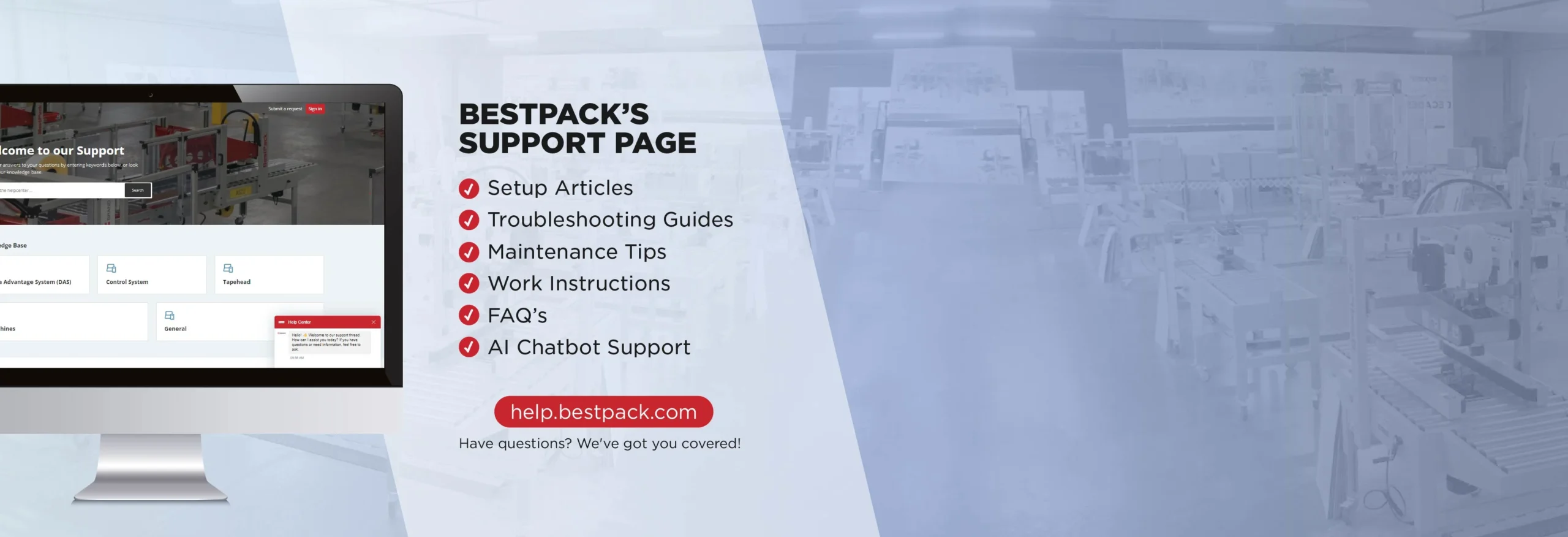 BestPack Support