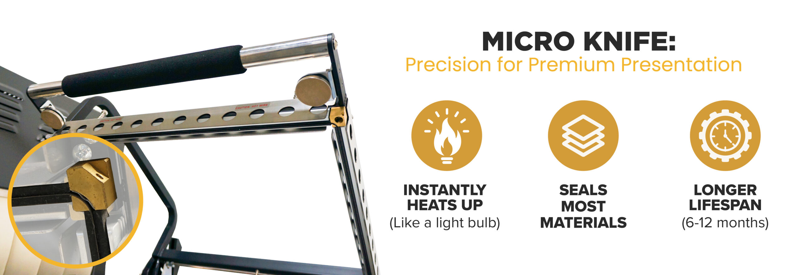Mirco knife seal bar type