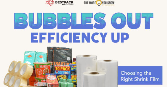 Bubbles out Efficiency up