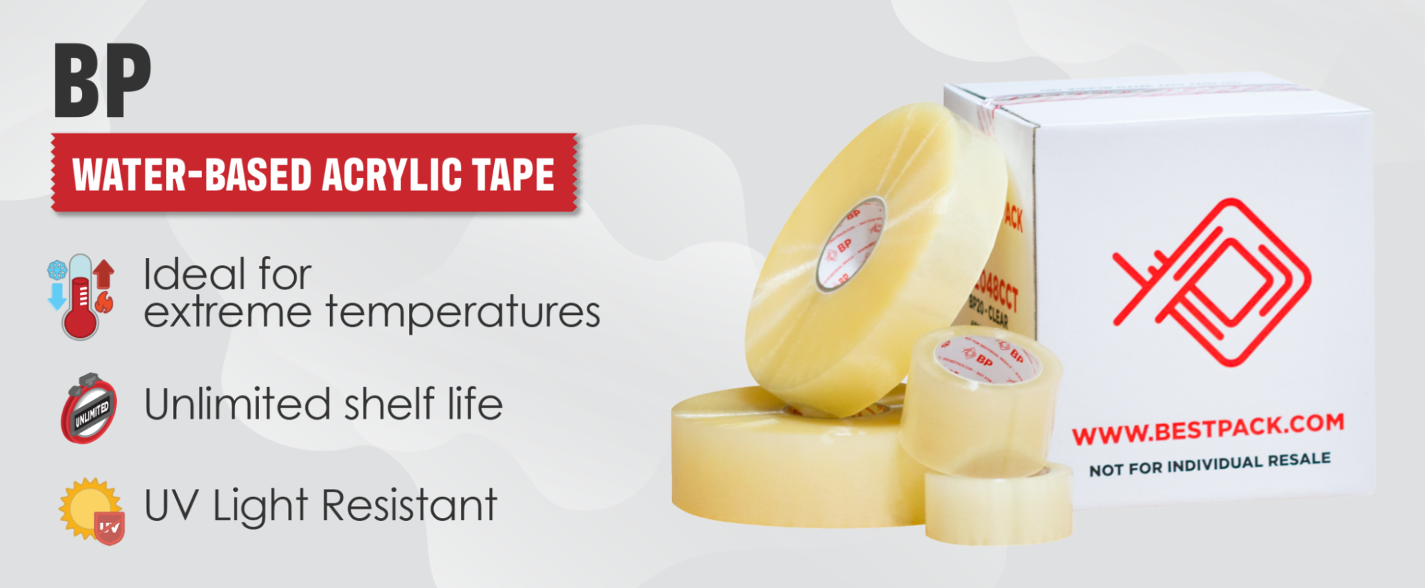 BP Water-Based Acrylic Tape